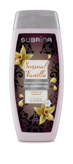 Gel za prhanje Sensual Vanilla, Subrina, 250 ml