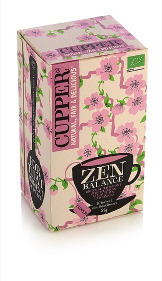 Bio čaj Zen Balance, Cupper, 35 g