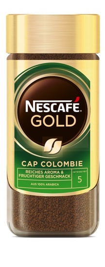 Instant kava Gold Cap Colombie, Nescafe, 200 g