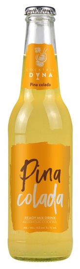 Mešana alkoholna pijača, Pina Colada, Dana, 4,5 % alkohola, 0,33 l