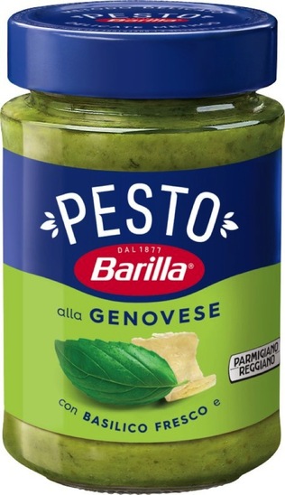 Pesto z baziliko Genovese, Barilla, 190 g