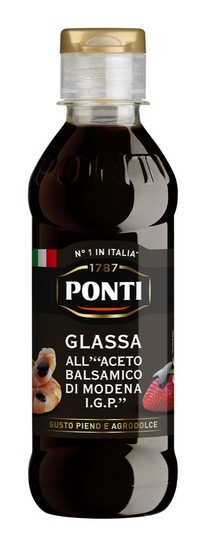 Kis Aceto Balsamico di Modena Glassa, Ponti, ZGO, 250 g