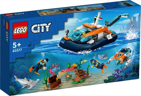 Kocke, Potapljaški čoln, Lego City