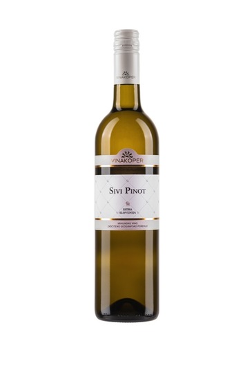 Sivi pinot, vrhunsko belo vino, Vinakoper, 0,75 l