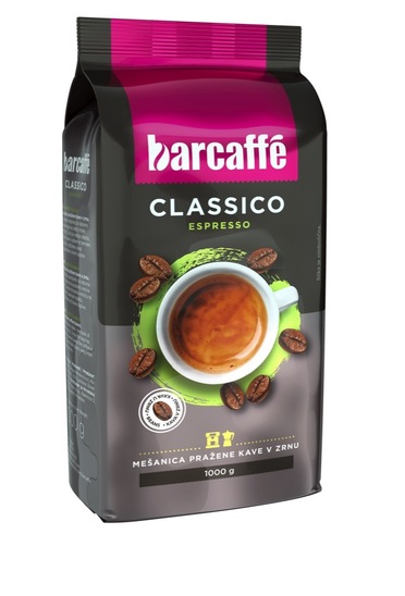 Kava v zrnju Espresso, Barcaffe, 1 kg