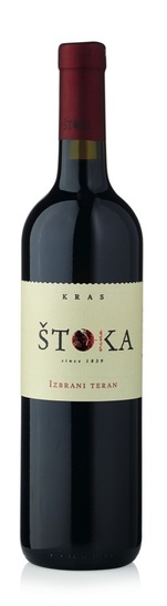 Izbrani Teran, vrhunsko rdeče vino, Štoka, 0,75 l