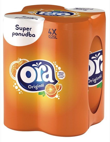 Gazirana pijača, Ora, 4 x 0,25 l