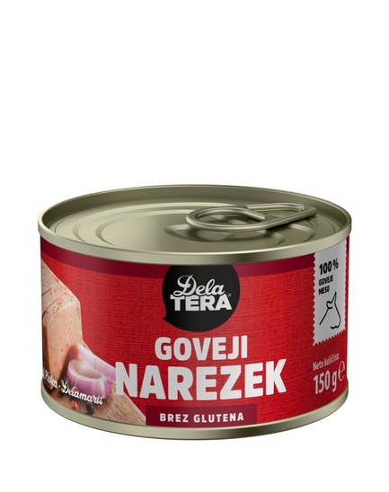 Goveji narezek Delatera, Delamaris, 150 g