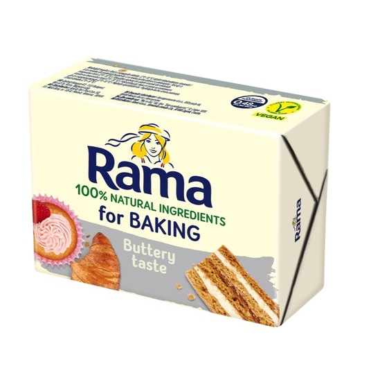 Rastlinska margarina z okusom masla, Rama, 250 g