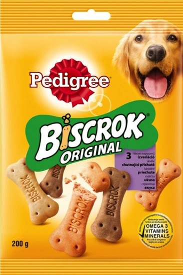 Prigrizek za pse Biscrok, Pedigree, 200 g