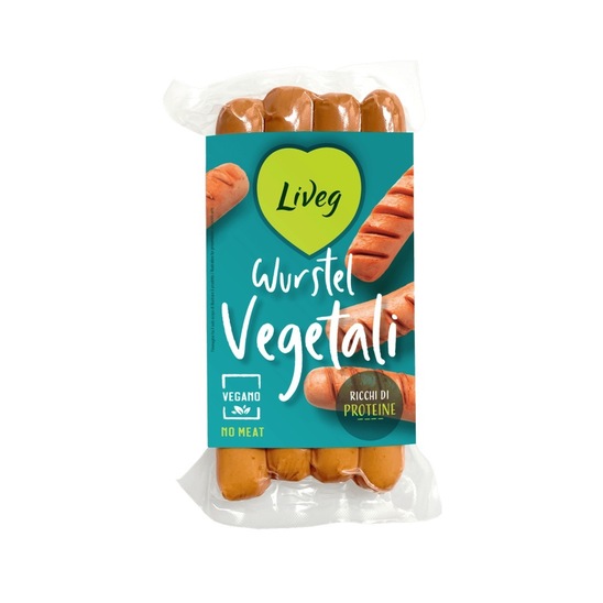 Veganske hrenovke, klasik, Liveg, 200 g