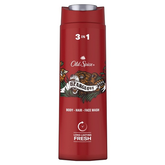 Gel za prhanje Bearglove, Old Spice, 400 ml