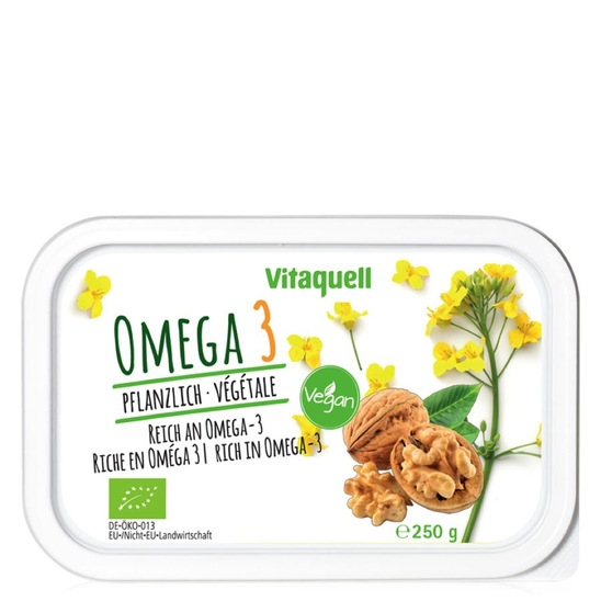 Bio margarina Omega 3, Vitaquell, 250 g