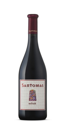 Refošk, vrhunsko rdeče vino, Santomas, 0,75 l