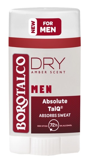 Deodorant stick, Amber, Borotalco, 40 ml