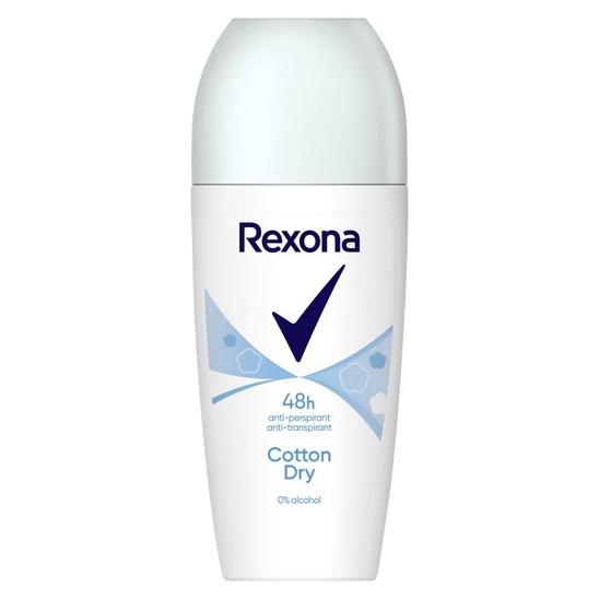 Deodorant Cotton dry, Rexona, roll on, 50 ml