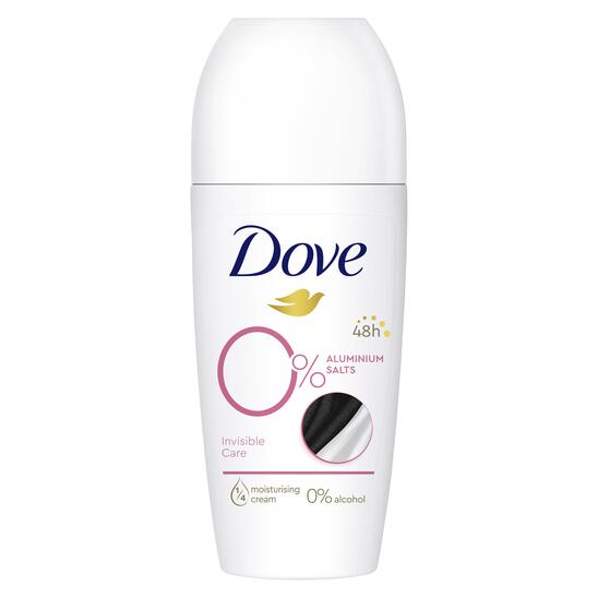 Deodorant Invisible Care roll on, Dove, 50 ml