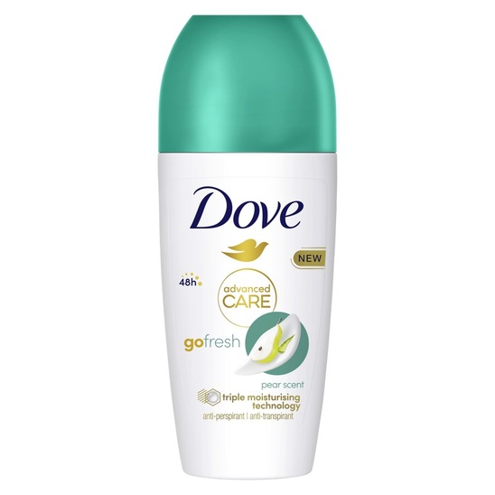 Deodorant Pear & Aloe Vera roll on, Dove, 50 ml