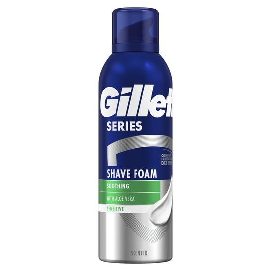 Pena za britje Series Soothing, Gillette, 200 ml