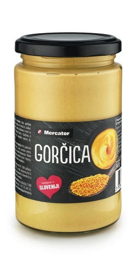Gorčica, Mercator, 360 g