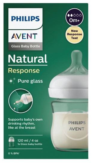 Steklenička, Natural Response, Avent, 120 ml