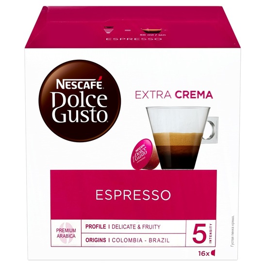 Kava Espresso, Nescafe Dolce Gusto, 88 g