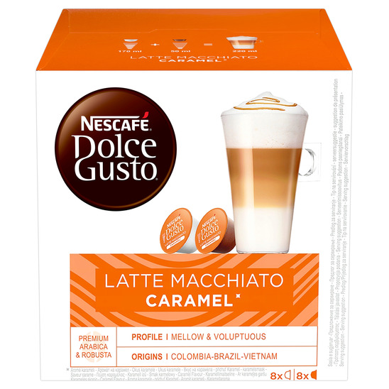 Kava Latte Macchiato, Caramel, Nescafe Dolce Gusto, 145,6 g