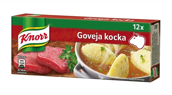 Goveja jušna kocka, Knorr, 120 g