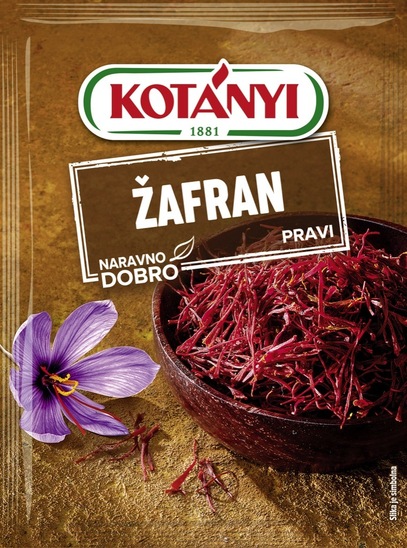 Žafran, Kotanyi, 0,12 g