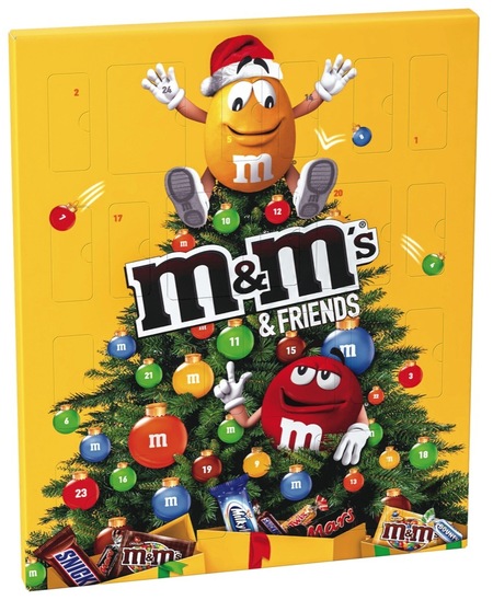 Adventni koledar, M&M's, 361 g