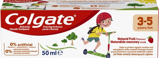 Otroška zobna pasta, 3-5 let, Colgate, 50 ml