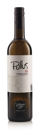 Renski rizling, vrhunsko belo vino, Pullus, 0,75 l