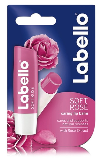 Balzam za ustnice Soft Rosé, Labello, 4,8 g