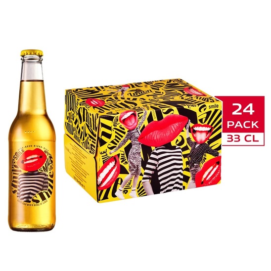 Pivo Smile, 4,5 % alkohola, 0,33 l