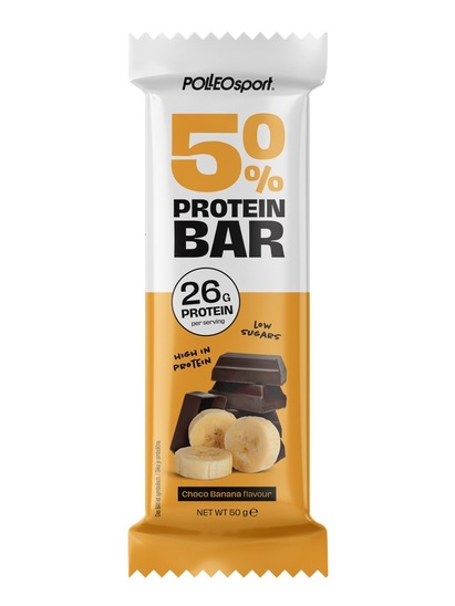 Proteinska ploščica, čoko-banana, Polleo sport, 50 g