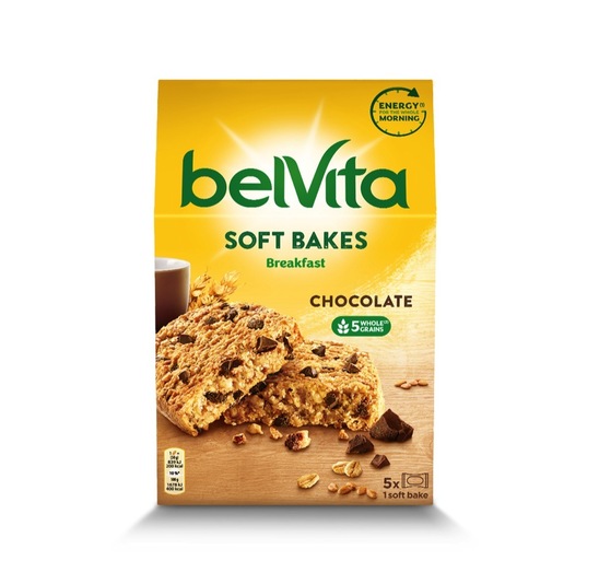 Keks, chocolate chips, Belvita, 250 g