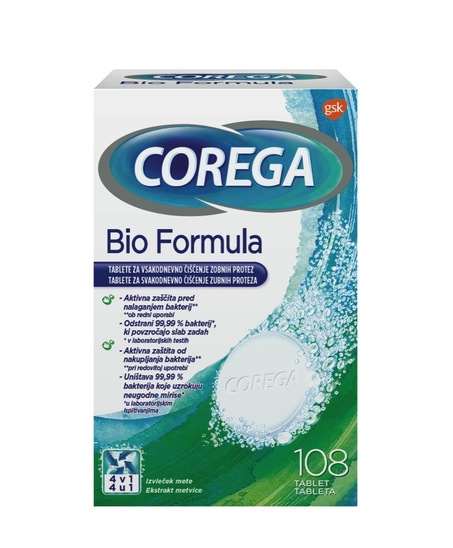 Tablete Bio Formula, Corega, 108/1