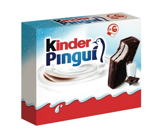 Mlečna rezina Kinder Pingui, Ferrero, 6 x 30 g