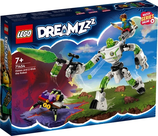 Kocke, Matheo amd Z-Blobthe robot, Lego Dreamz