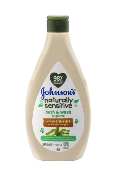 Gel za prhanje, Naturals, Johnson's Baby, 395 ml