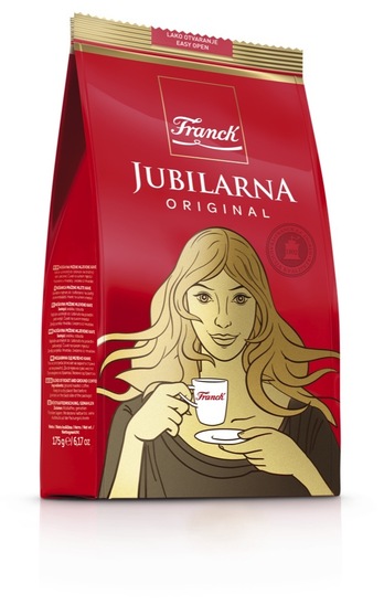 Mleta kava Jubilarna, Franck, 175 g