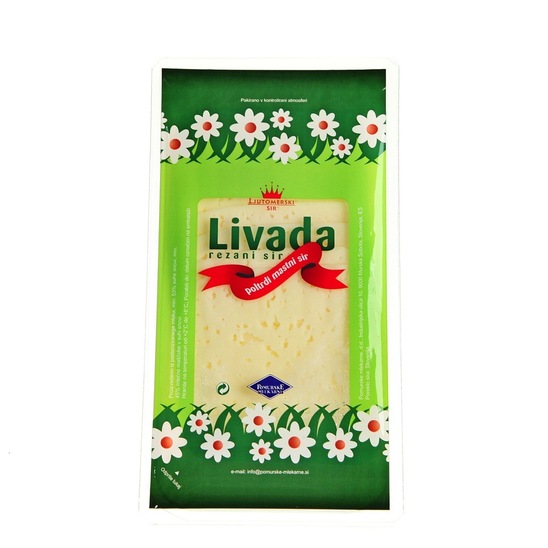 Rezine sira Livada, Pomurske mlekarne, pakirano, 150 g