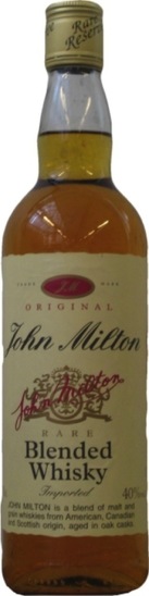 Škotski Whiskey, John Milton, 40 % alkohola, 0,7 l