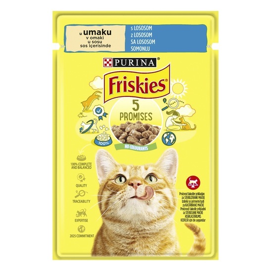 Hrana za mačke ,losos, Friskies, 85 g