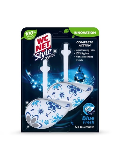 Osvežilec Style Active, Blue sensation, WC Net, 2 x 36,5 g