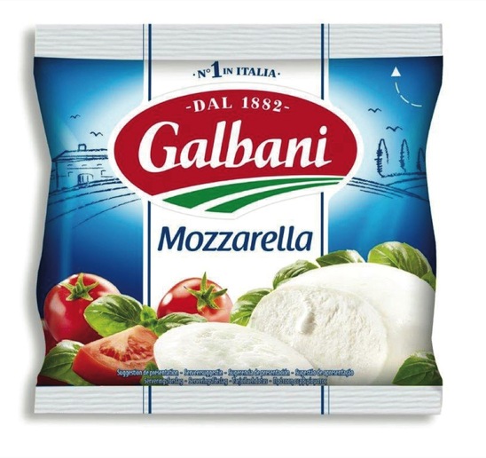 Sir mozzarella, Galbani, pakirano, 125 g