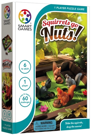 Igra, Veveričke nabirajo želod, 60 izzivov, Smart Games