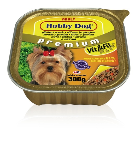 Hrana za pse s perutnino, Hobby Dog, 300 g