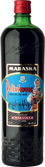 Grenčica Pelinkovec Retro,28% alkohola, Maraska, 1 l