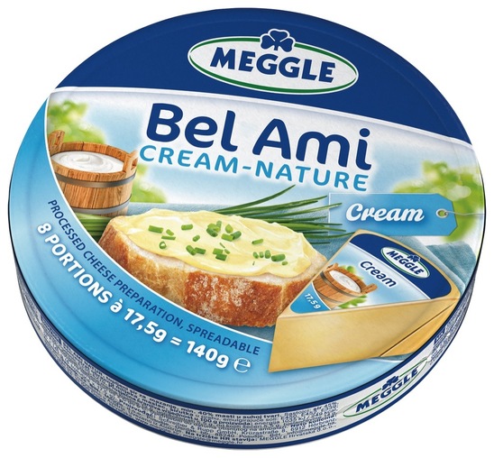 Topljeni sir Bel Ami natur, Meggle, 140 g